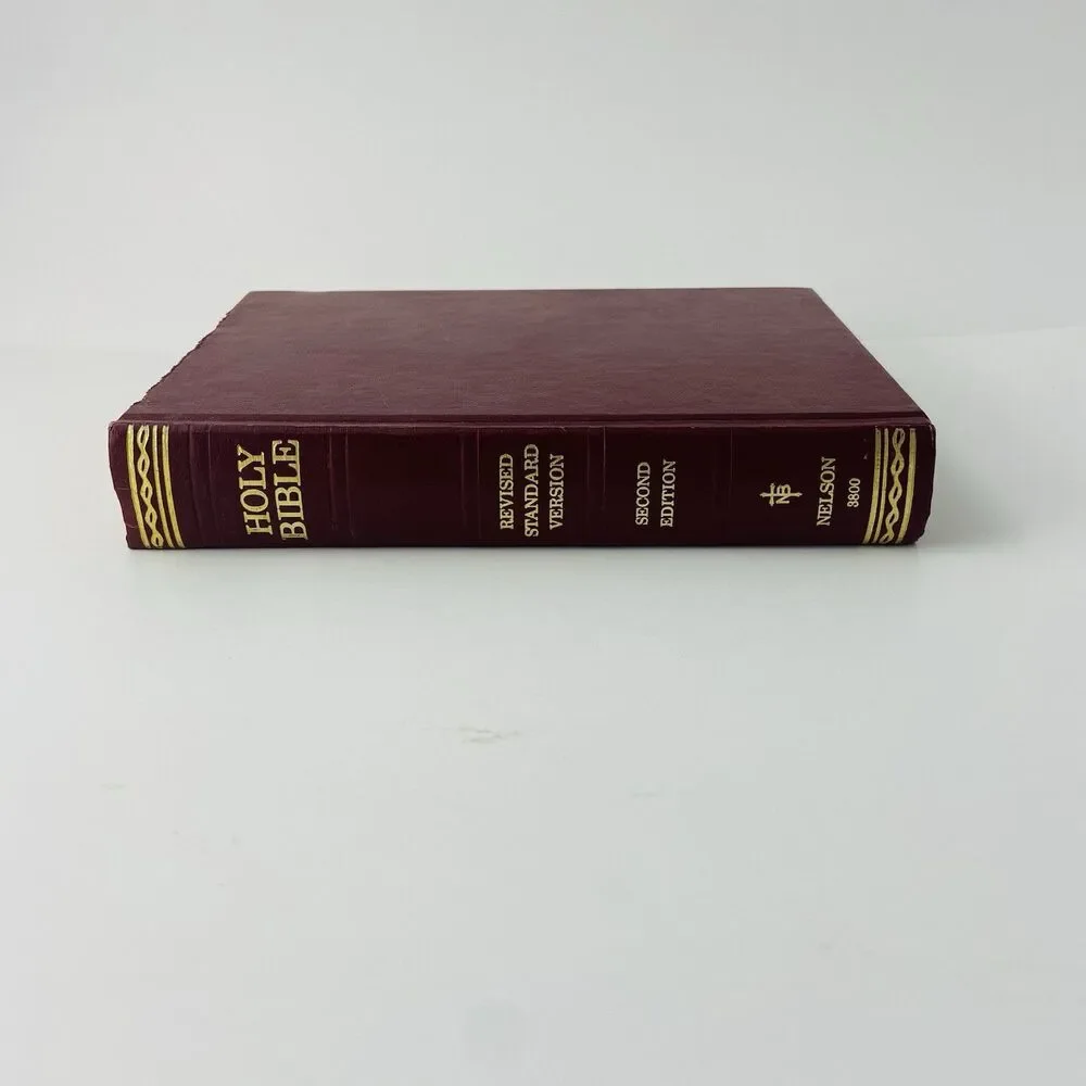 1971 Holy Bible Revised Standard Version (Second Edition) (Nelson 3800)